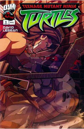 Teenage Mutant Ninja Turtles (4th Series) 4 published by Dreamwave with cover art by LeSean Thomas