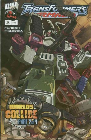 Transformers: Armada 15 published by Dreamwave with cover art by Guido Guidi