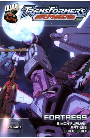 Transformers: Armada TPB 2 published by Dreamwave with cover art by Patrick Lee