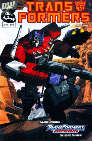 Transformers: Generation 1 Preview 1A published by Dreamwave