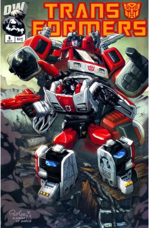 Transformers: Generation 1 6A published by Dreamwave with cover art by Patrick Lee