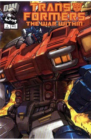 Transformers: The War Within 1 published by Dreamwave with cover art by Don Figueroa