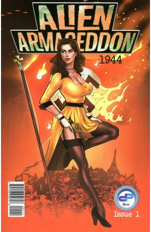 Alien Armageddon: 1944 1A published by Dren with cover art by C. B. Zane