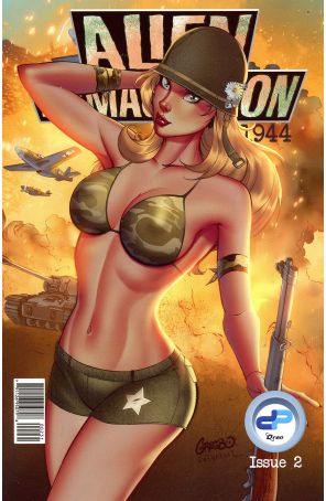 Alien Armageddon: 1944 2A published by Dren with cover art by Gregbo