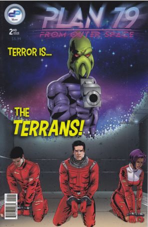 Plan 79 From Outer Space 2A published by Dren with cover art by Andres Barrero