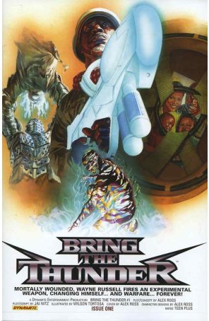Bring the Thunder 1 published by Dynamite with cover art by Alex Ross