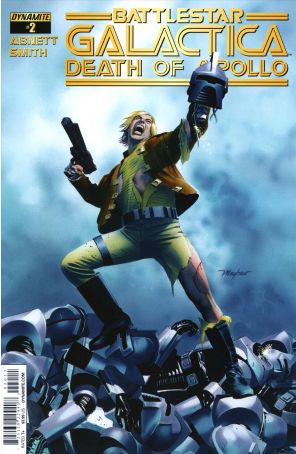 (Classic) Battlestar Galactica: The Death of Apollo 2A published by Dynamite with cover art by Mike Mayhew