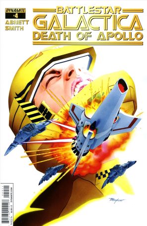 (Classic) Battlestar Galactica: The Death of Apollo 4A published by Dynamite with cover art by Mike Mayhew
