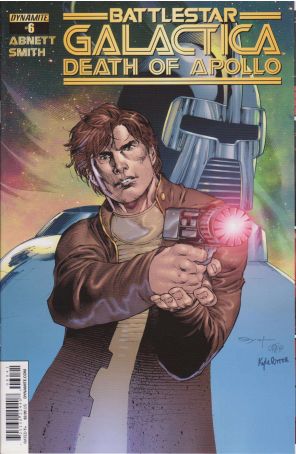 (Classic) Battlestar Galactica: The Death of Apollo 6D published by Dynamite with cover art by Ardian Syaf