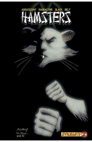 Adolescent Radioactive Black Belt Hamsters (Dynamite) 2B published by Dynamite with cover art by Michael Avon Oeming