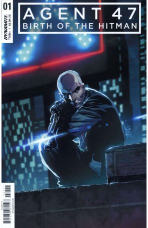 Agent 47: Birth of the Hitman 1A published by Dynamite with cover art by Philip Tan