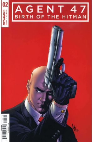 Agent 47: Birth of the Hitman 2A published by Dynamite with cover art by Jonathan Lau