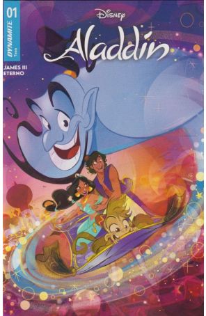 Aladdin (Dynamite) 1A published by Dynamite with cover art by Nicoletta Baldari