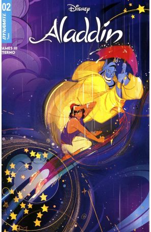 Aladdin (Dynamite) 2A published by Dynamite with cover art by Nicoletta Baldari