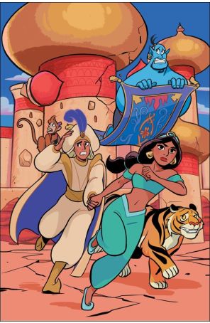 Aladdin (Dynamite) 2H published by Dynamite with cover art by Natacha Bustos