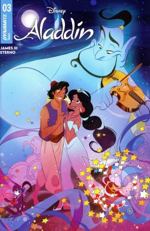 Aladdin (Dynamite) 3A published by Dynamite with cover art by Nicoletta Baldari