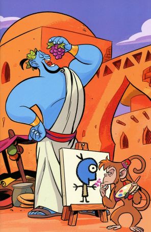 Aladdin (Dynamite) 3G published by Dynamite with cover art by Natacha Bustos