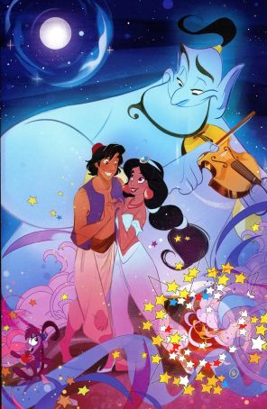 Aladdin (Dynamite) 3H published by Dynamite with cover art by Nicoletta Baldari