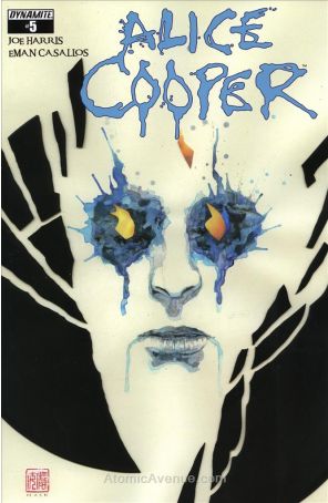 Alice Cooper (Vol. 1) 5 published by Dynamite with cover art by David Mack