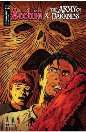 Archie X Army of Darkness 2A published by Dynamite with cover art by Francisco Francavilla
