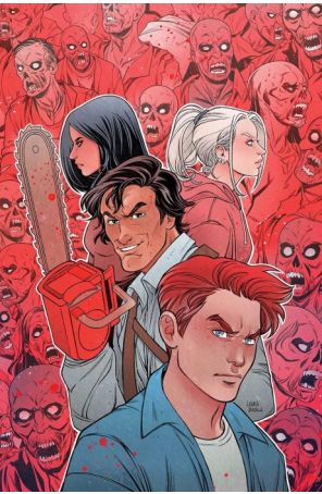 Archie X Army of Darkness 2J published by Dynamite with cover art by Laura Braga