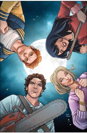 Archie X The Army of Darkness 3J published by Dynamite with cover art by Laura Braga