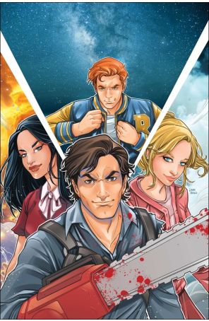 Archie X The Army of Darkness 5I published by Dynamite with cover art by Laura Braga