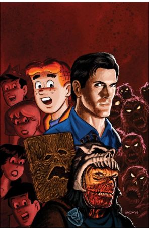Archie X The Army of Darkness 5J published by Dynamite with cover art by Bill Galvan