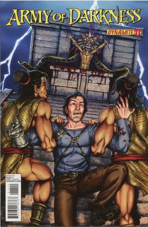Army of Darkness (3rd Series) 11 published by Dynamite with cover art by Dan Leister
