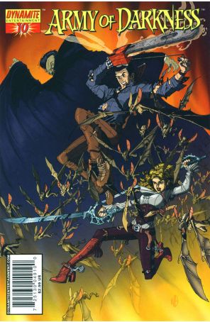 Army of Darkness (Dynamite) 10B published by Dynamite with cover art by Nick Bradshaw