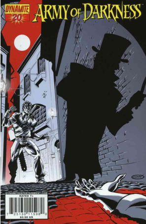 Army of Darkness (Dynamite) 20 published by Dynamite with cover art by Scott Cohn