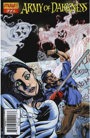 Army of Darkness (Dynamite) 22 published by Dynamite with cover art by Scott Cohn