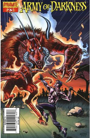 Army of Darkness (Dynamite) 23 published by Dynamite with cover art by Scott Cohn