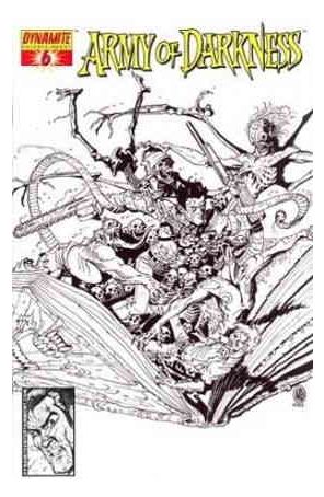 Army of Darkness (Dynamite) 6E published by Dynamite with cover art by Nick Bradshaw