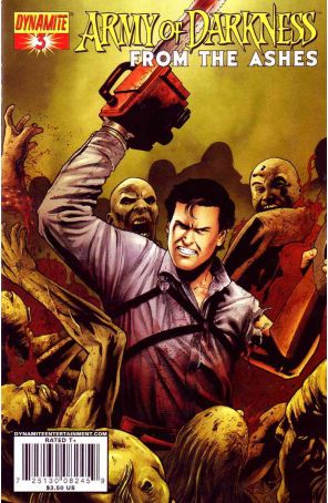 Army of Darkness: From the Ashes 3B published by Dynamite with cover art by Fabiano Neves