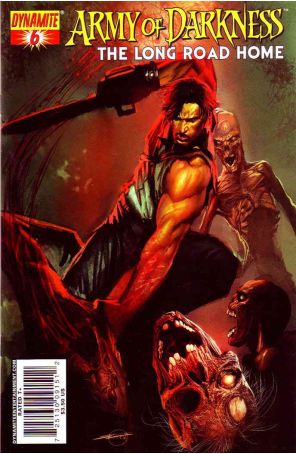 Army of Darkness: The Long Road Home 6B published by Dynamite with cover art by Stjepan Sejic