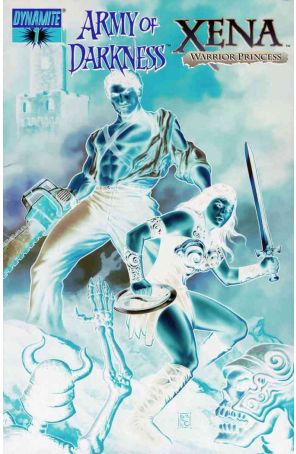 Army of Darkness/Xena 1C published by Dynamite with cover art by Udon Studios