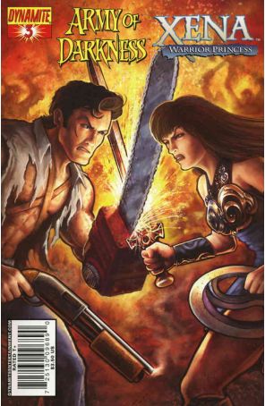Army of Darkness/Xena 3A published by Dynamite with cover art by Udon Studios