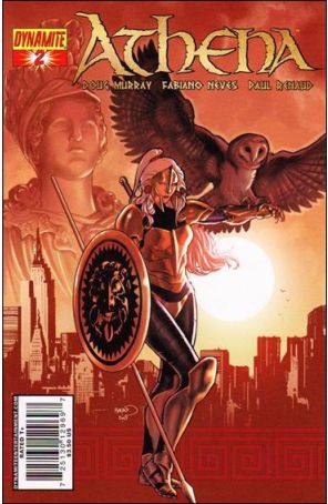 Athena (Dynamite) 2A published by Dynamite with cover art by Paul Renaud