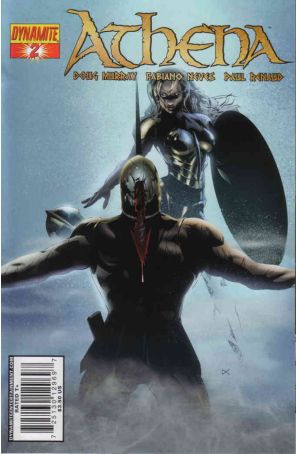Athena (Dynamite) 2B published by Dynamite with cover art by Dennis Calero
