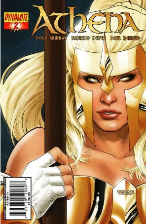 Athena (Dynamite) 2C published by Dynamite with cover art by Fabiano Neves