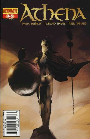 Athena (Dynamite) 3B published by Dynamite with cover art by Dennis Calero