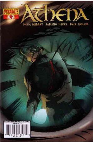 Athena (Dynamite) 4B published by Dynamite with cover art by Dennis Calero
