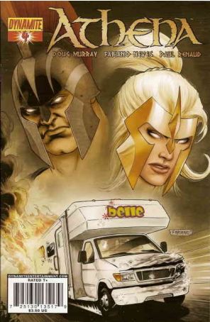 Athena (Dynamite) 4C published by Dynamite with cover art by Fabiano Neves