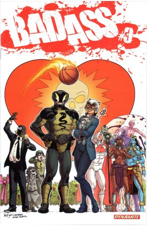 Bad Ass 3 published by Dynamite with cover art by Bruno Bessadi