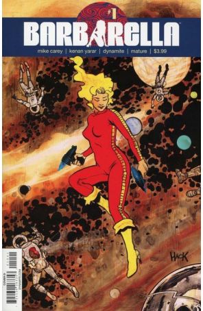 Barbarella (Dynamite) 1D published by Dynamite with cover art by Robert Hack