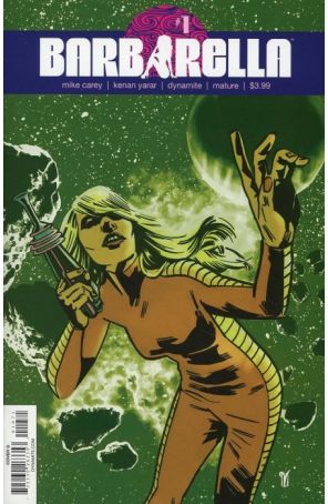 Barbarella (Dynamite) 1G published by Dynamite with cover art by Valentine Delandro