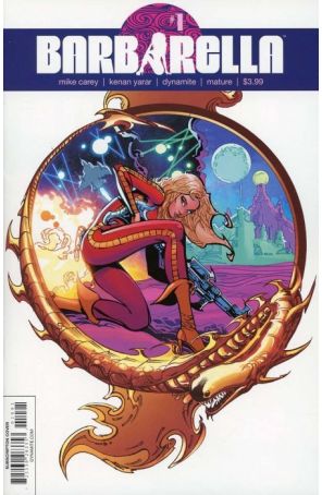 Barbarella (Dynamite) 1I published by Dynamite with cover art by Roberto Castro