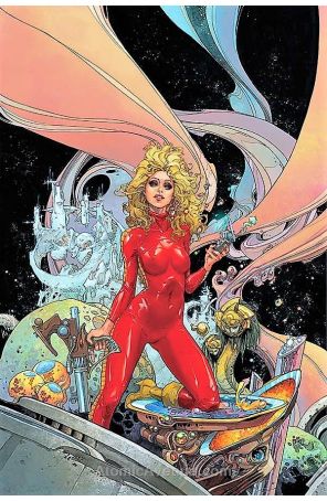 Barbarella (Dynamite) 1S published by Dynamite with cover art by Kenneth Rocafort