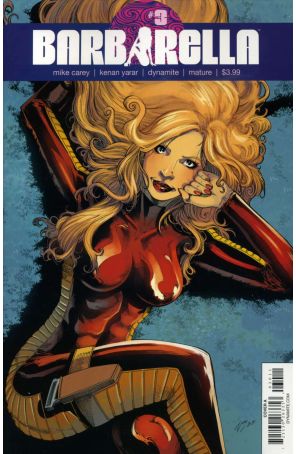Barbarella (Dynamite) 3A published by Dynamite with cover art by Vicente Cifuentes